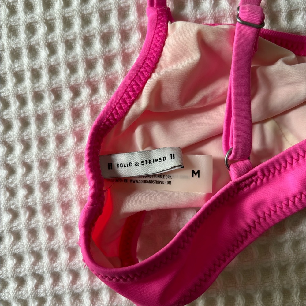 Solid & Striped Bikini Top - Picture 3 of 3